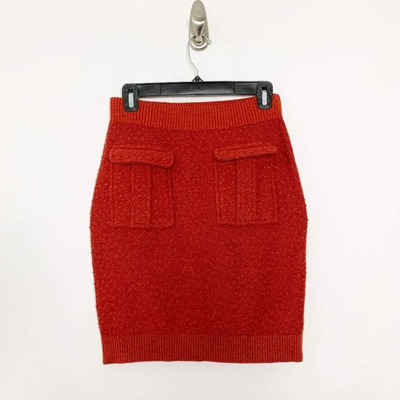 Moth Dresses & Skirts - Anthro Moth Wool Blend Knitted Pencil Skirt #2776